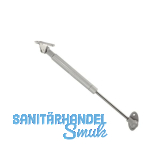 Hochstellst�tze Ella f�r Holz+ Alurahmenprofil breit Tragkraft 12kg silberfarbig