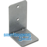 Bettwinkel, B 45, H 75, T 50, Materialst�rke 2.2 mm, FE silbergrau