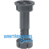 Abst�tzfu� f�r Mittelsteg, H verstellbar 150-200, Kunststoff schwarz