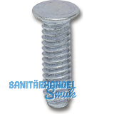 Abst�tzfu�-Befestigungsschraube, � 16x34, Stahl verzinkt