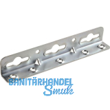 Winkel-Bettschiene REFORM, L 180, LINKS+RECHTS verwendb., Stahl blau verzinkt