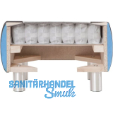 ADA Boxspringbett Enessa Upgrade Bonell- auf Taschenfederkern