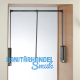 SERVETTO Kleiderlift Junior 440 - 610 mm anthrazit/anthrazit