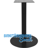 SOLIDO Platten-Tischgestell Helios R Stahl schwarz beschichtet