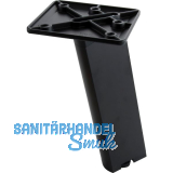 ALUMIS Dekorfuß Stair 250 x 32 mm, Länge 250 mm, Aluminium, schwarz eloxiert ALUMIS Dekorfuß Stair 250 x 32 mm, Länge 250 mm, Aluminium, schwarz eloxiert