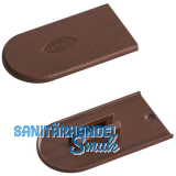 LAMELLO Cabineo Abdeckkappe, Kunststoff RAL 8007 rehbraun, VPE 100