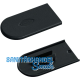 LAMELLO Cabineo Abdeckkappe, Kunststoff RAL 9005 tiefschwarz, VPE 100