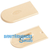 LAMELLO Cabineo Abdeckkappe, Kunststoff RAL 1015 hellelfenbein, VPE 2000