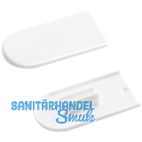 LAMELLO Cabineo Abdeckkappe, Kunststoff RAL 9010 reinweiss, VPE 2000