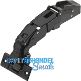 BLUM CLIP top BLUMOTION ONYX Weitwinkel Scharnier 155�,9,5 mm gekr�pft,Schrauben