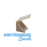 HENKE Schrankverbinder Corner 3, mit Klappe und 2 Senkbohrungen � 4,5 beige