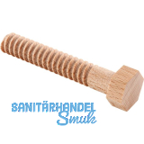 JOWE 6-Kant Gewindeschraube 15x100mm, Gewindel�nge 80mm