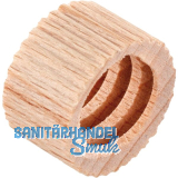 JOWE Mutter rund geriffelt 20x12mm, Gewinde 15mm