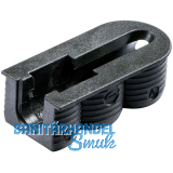 LAMELLO Cabineo X Korpusverbinder, Kunststoff schwarz 500 Stk.