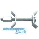 Arbeitsplattenverbinder, L 65 mm, Ma� X 32-41 mm, Stahl verzinkt