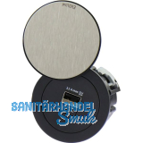 EVOline One 2fach USB Charger A+C mit Drehdeckel schwarz/Edelstahl