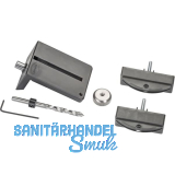 LAMELLO Bohrlehre Clamex-P14/-P10, inkl. Spiralbohrer, Kunststoff/Stahl