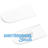 LAMELLO Cabineo Abdeckkappe, Kunststoff RAL 9003 signalwei�, VPE 100