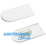 LAMELLO Cabineo Abdeckkappe, Kunststoff RAL 9018 papyruswei�, VPE 100