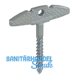 LAMIFIX LF-Holzschraube, LF20-W, L 45, B 12, H 4, Gr��e 5x38, Bohr �4