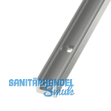 KEILVERBINDER Schiene gebohrt, 595 mm, Aluminium blank