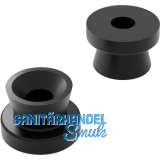 KEILVERBINDER-H�lse, Hartkunststoff schwarz