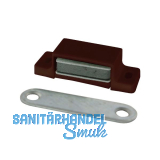 MACO Magnetschnapper M2 inkl. Gegenst�ck, Haltekraft 6kg, Kunststoff braun