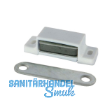 MACO Magnetschnapper M2 inkl. Gegenst�ck, Haltekraft 4kg, Kunststoff wei�