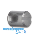 Quergewindebolzen, �10, L�nge 12.5 f�r Verbindungsschraube M6, Stahl blank