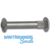 Verbindungsschraube - M4, Kreuzschlitz, �5, Holzst�rke 30-40, Zink vernickelt