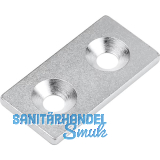 Magnetgegenst�ck 40 x 20 mm mit Bohrung