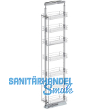 VS TAL Larder 7 Hochschrankauszug Set Classic KB 300 mm Silber