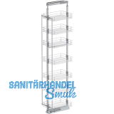 VS TAL Larder 7 Hochschrankauszug Set Classic KB 400 mm Silber