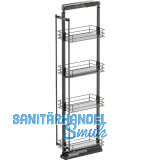 VS TAL Larder 5 Hochschrankauszug Set Classic KB 300 mm 4 Ablagen Lava