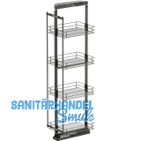 VS TAL Larder 5 Hochschrankauszug Set Classic KB 400 mm 4 Ablagen Lava