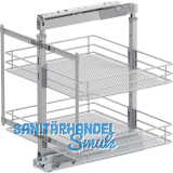 VS TAL Larder 1 Hochschrankauszug Set Saphir KB 600 mm Silber