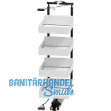 VS TAL Gate Hochschrankauszug Set Planero 1200 - 1450 mm KB 450 mm Wei�/Lava