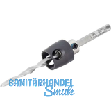 DUSAFIX HSS Stufenbohrer mit Tiefensteller, � 4.5 / 6 / 6.5 mm