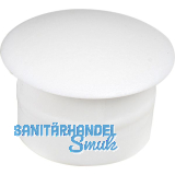 Abdeckkappe f�r Blindl�cher, Au�en-� 10, Schaft-� 7, Kunststoff wei� RAL 9010