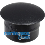 Abdeckkappe f�r Blindl�cher, Au�en-� 10, Schaft-� 7, Kunststoff schwarz RAL 9005