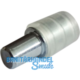 Glasbodentr�ger Luisa 5 mm Stahl verzinkt mit Kunststoffh�lse 100 Stk.