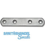 Verbindungsplatte, L 80, B 14, Materialst�rke 2, Stahl verzinkt