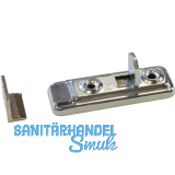 DORMAKABA M�belriegel gerade, 20x80, Stahl silberfarbig