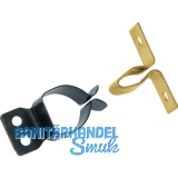 Federschnapper, Stahl vermessingt