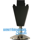 VOLPATO Stili Sockelfu� 90 mm Aluminium schwarz eloxiert