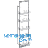 VS TAL Larder 6 Hochschrankauszug Set Saphir KB 300 mm Silber