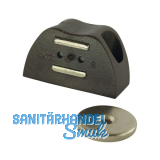 Magnetschnapper FA inkl. Gegenst�ck rund mit einem Schraubloch, HK 4kg, KS braun