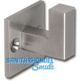 Mantelhaken Tazumal Breite 30 mm, H�he 35 mm, Edelstahl geb�rstet