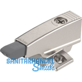 BLUM BLUMOTION 971A, Kreuzadapterplatte, Bauh�he 33, Zink vernickelt