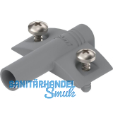 BLUM BLUMOTION Kreuzadapterplatte, EXPANDO, Kunststoff platingrau RAL 7036